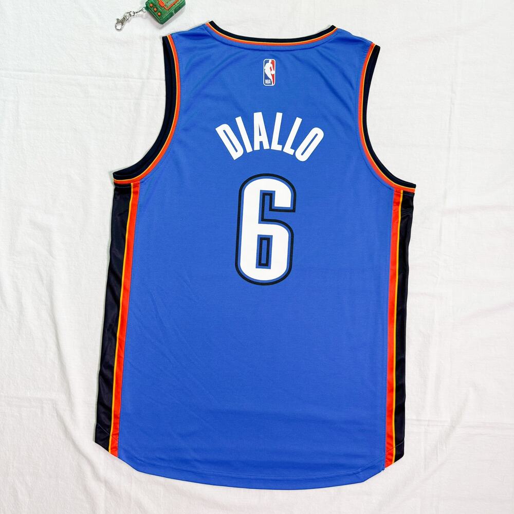 Hamidou Diallo Oklahoma City Thunder NBA Fanatics Authentic Jersey - Mens M